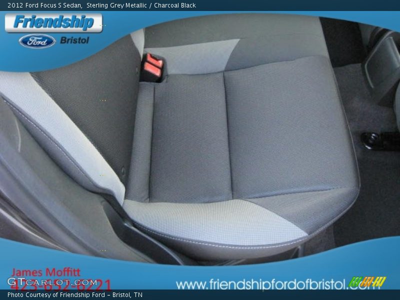 Sterling Grey Metallic / Charcoal Black 2012 Ford Focus S Sedan