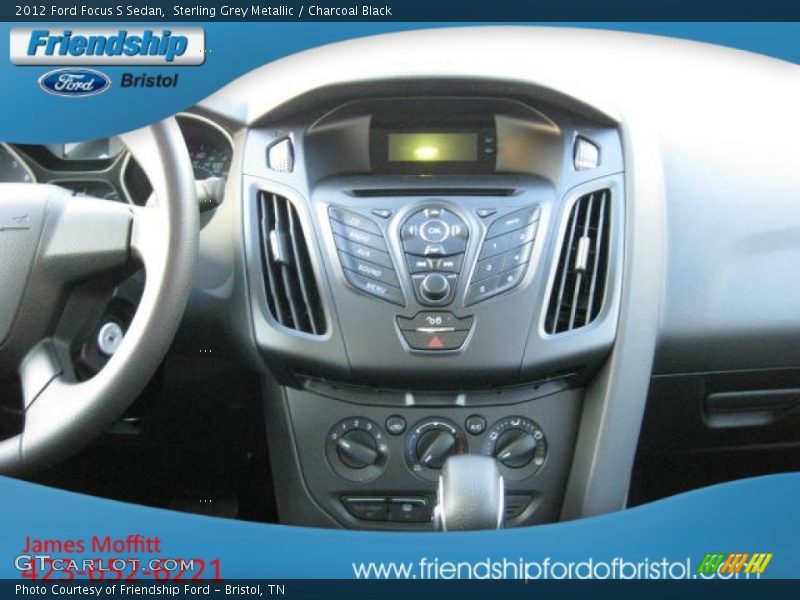 Sterling Grey Metallic / Charcoal Black 2012 Ford Focus S Sedan