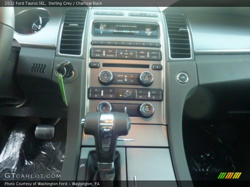 Sterling Grey / Charcoal Black 2012 Ford Taurus SEL