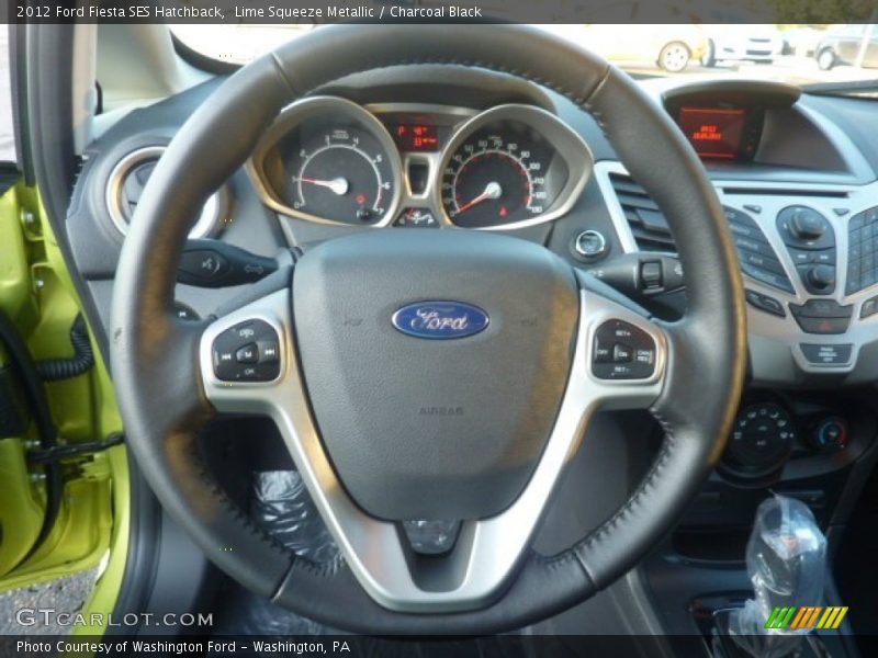  2012 Fiesta SES Hatchback Steering Wheel