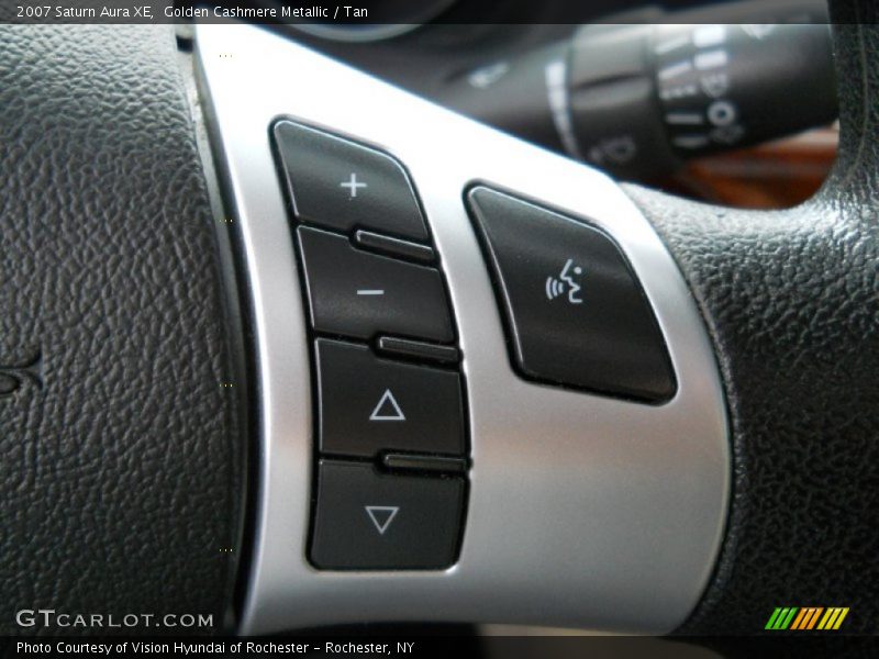 Golden Cashmere Metallic / Tan 2007 Saturn Aura XE