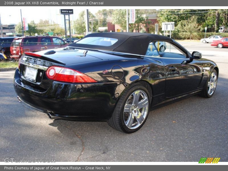 Midnight Pearl / Charcoal 2008 Jaguar XK XK8 Convertible