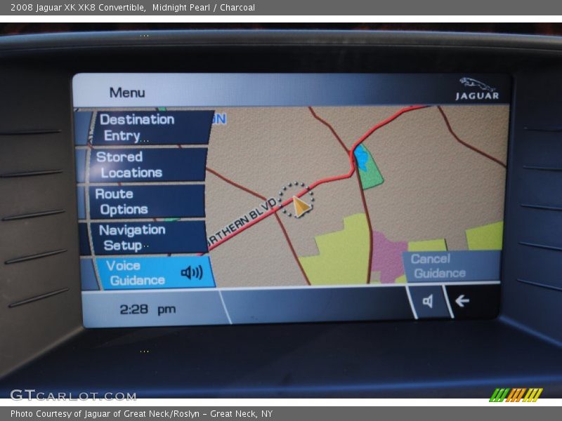 Navigation of 2008 XK XK8 Convertible