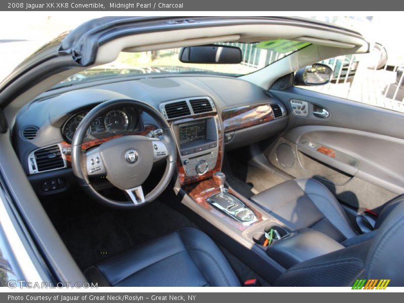 Midnight Pearl / Charcoal 2008 Jaguar XK XK8 Convertible