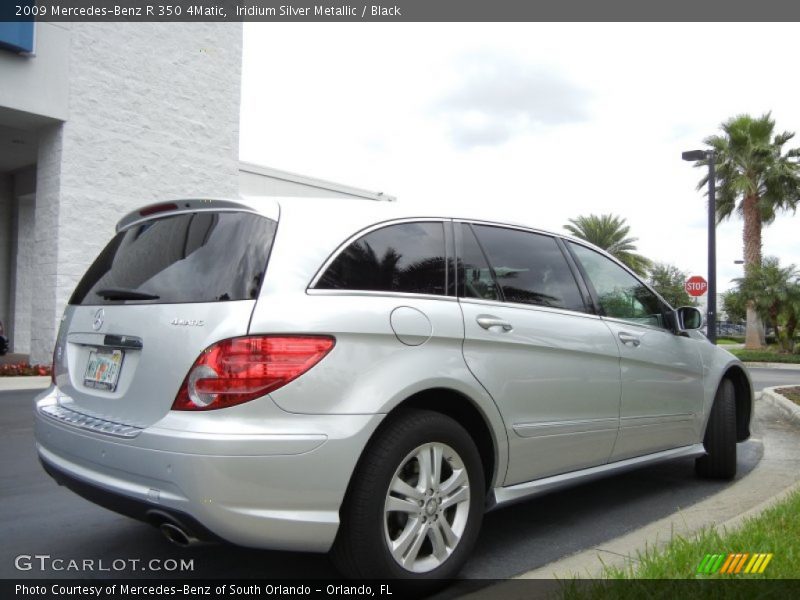 Iridium Silver Metallic / Black 2009 Mercedes-Benz R 350 4Matic