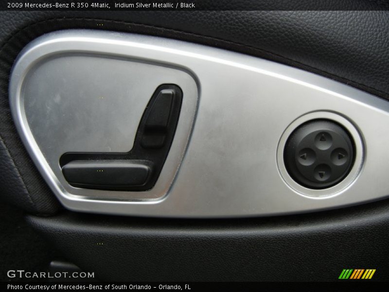 Iridium Silver Metallic / Black 2009 Mercedes-Benz R 350 4Matic