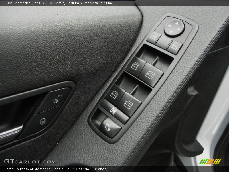 Iridium Silver Metallic / Black 2009 Mercedes-Benz R 350 4Matic