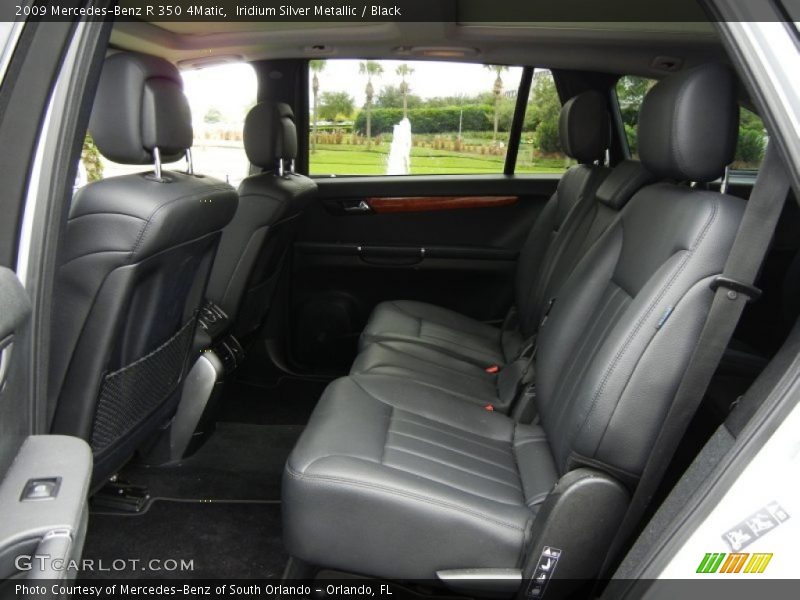 Iridium Silver Metallic / Black 2009 Mercedes-Benz R 350 4Matic