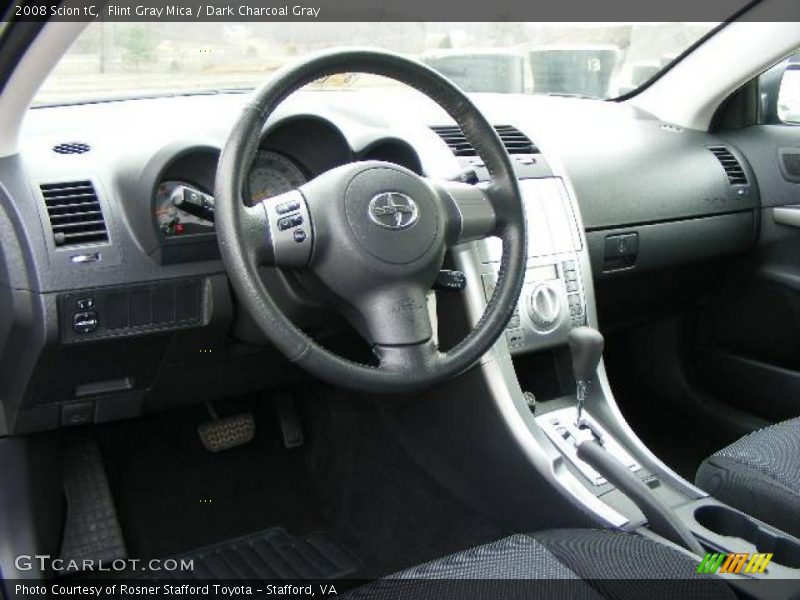 Flint Gray Mica / Dark Charcoal Gray 2008 Scion tC