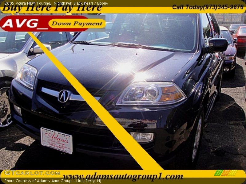 Nighthawk Black Pearl / Ebony 2005 Acura MDX Touring