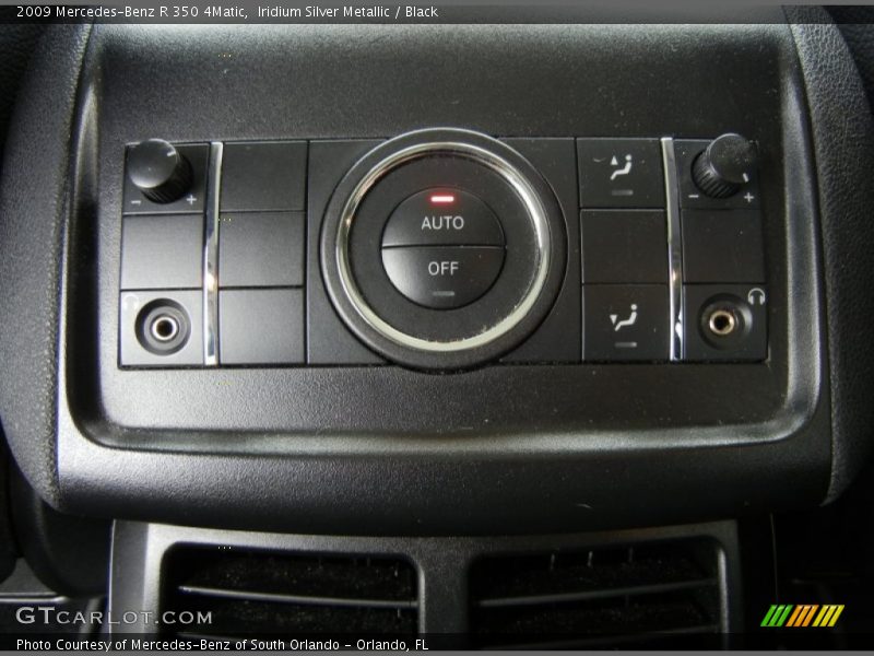 Iridium Silver Metallic / Black 2009 Mercedes-Benz R 350 4Matic