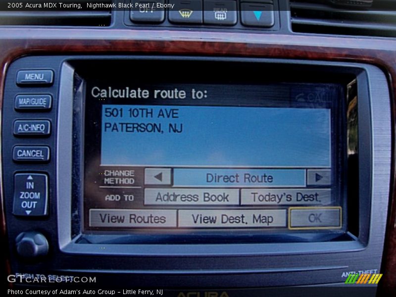 Nighthawk Black Pearl / Ebony 2005 Acura MDX Touring