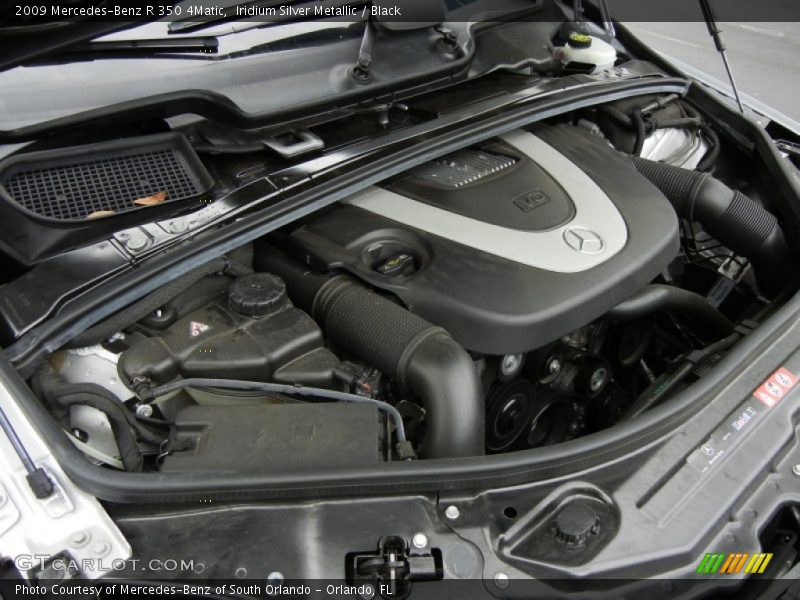 Iridium Silver Metallic / Black 2009 Mercedes-Benz R 350 4Matic