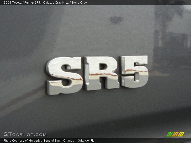 Galactic Gray Mica / Stone Gray 2008 Toyota 4Runner SR5
