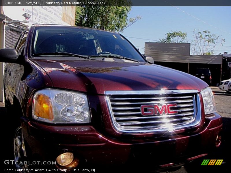Cranberry Red Metallic / Ebony Black 2006 GMC Envoy SLE