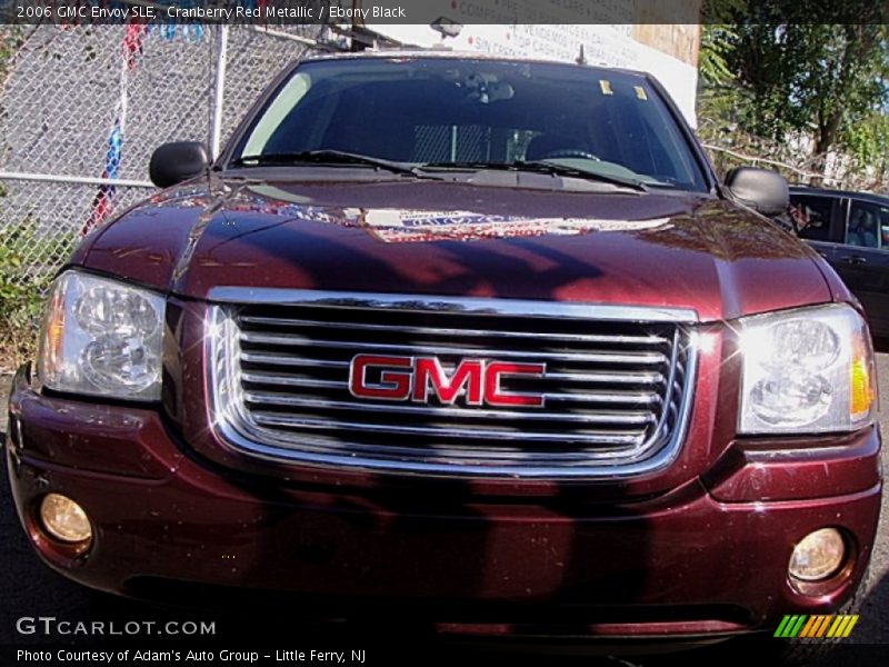 Cranberry Red Metallic / Ebony Black 2006 GMC Envoy SLE