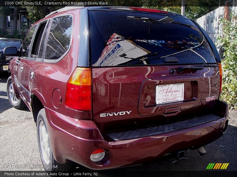 Cranberry Red Metallic / Ebony Black 2006 GMC Envoy SLE