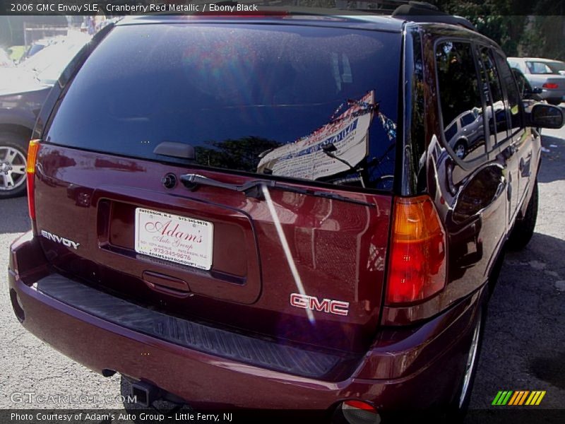 Cranberry Red Metallic / Ebony Black 2006 GMC Envoy SLE