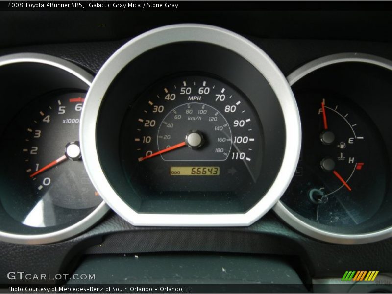 Galactic Gray Mica / Stone Gray 2008 Toyota 4Runner SR5