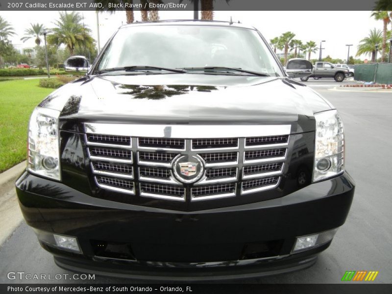 Black Raven / Ebony/Ebony 2007 Cadillac Escalade EXT AWD