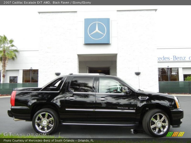 Black Raven / Ebony/Ebony 2007 Cadillac Escalade EXT AWD
