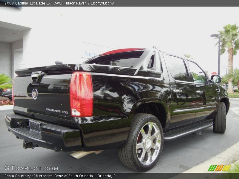 Black Raven / Ebony/Ebony 2007 Cadillac Escalade EXT AWD