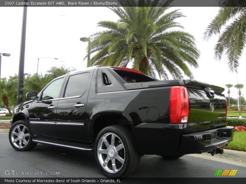 Black Raven / Ebony/Ebony 2007 Cadillac Escalade EXT AWD