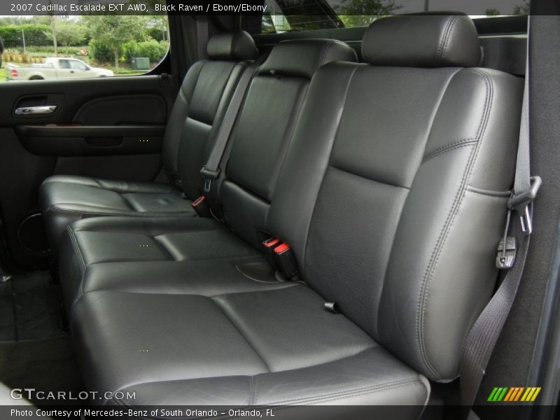 Black Raven / Ebony/Ebony 2007 Cadillac Escalade EXT AWD