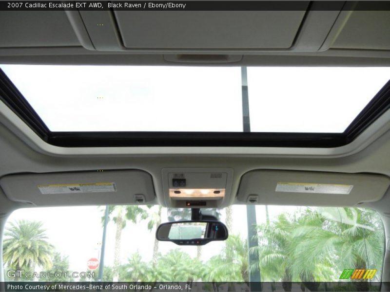 Black Raven / Ebony/Ebony 2007 Cadillac Escalade EXT AWD