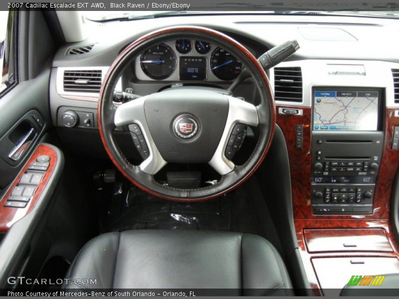Black Raven / Ebony/Ebony 2007 Cadillac Escalade EXT AWD