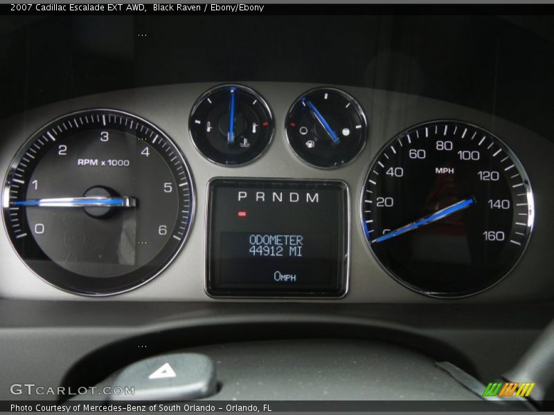 Black Raven / Ebony/Ebony 2007 Cadillac Escalade EXT AWD