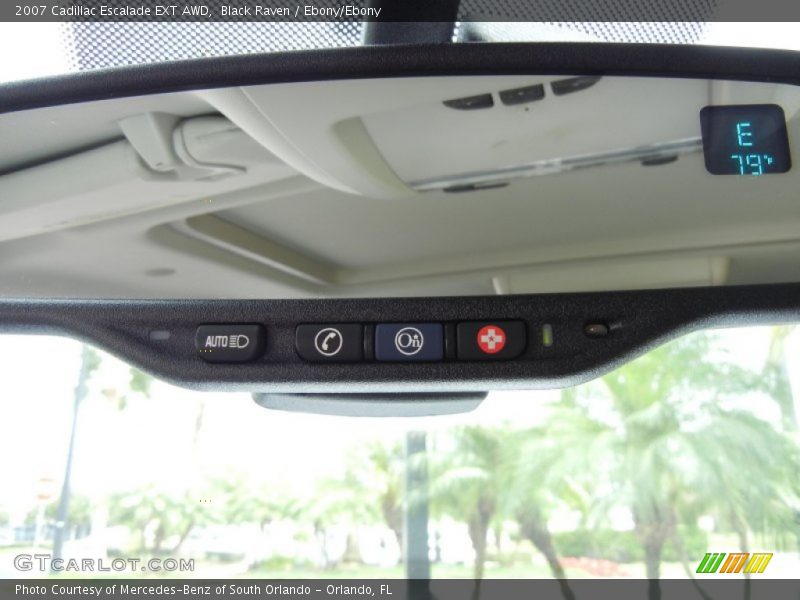 Black Raven / Ebony/Ebony 2007 Cadillac Escalade EXT AWD