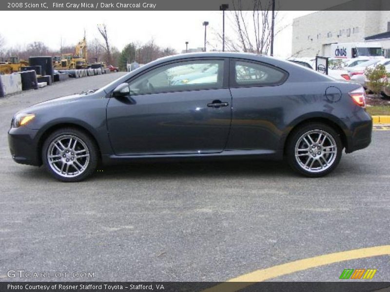 Flint Gray Mica / Dark Charcoal Gray 2008 Scion tC