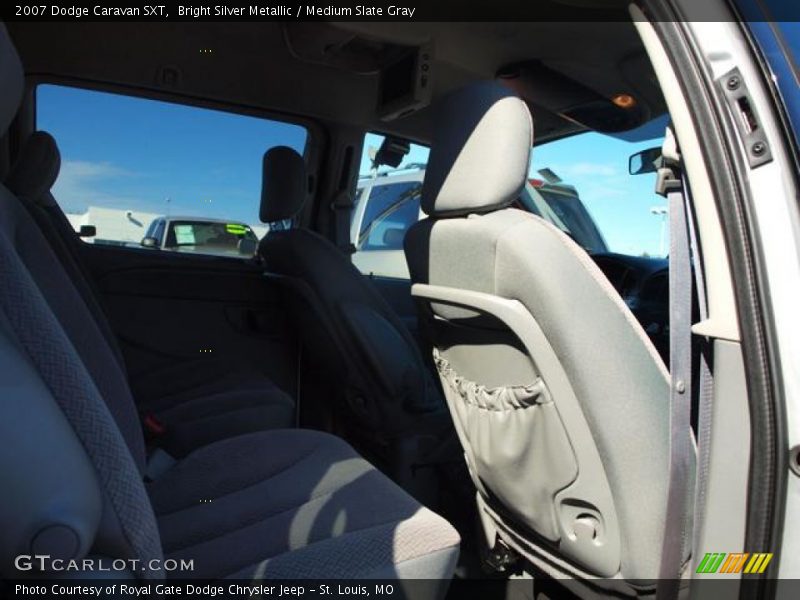 Bright Silver Metallic / Medium Slate Gray 2007 Dodge Caravan SXT