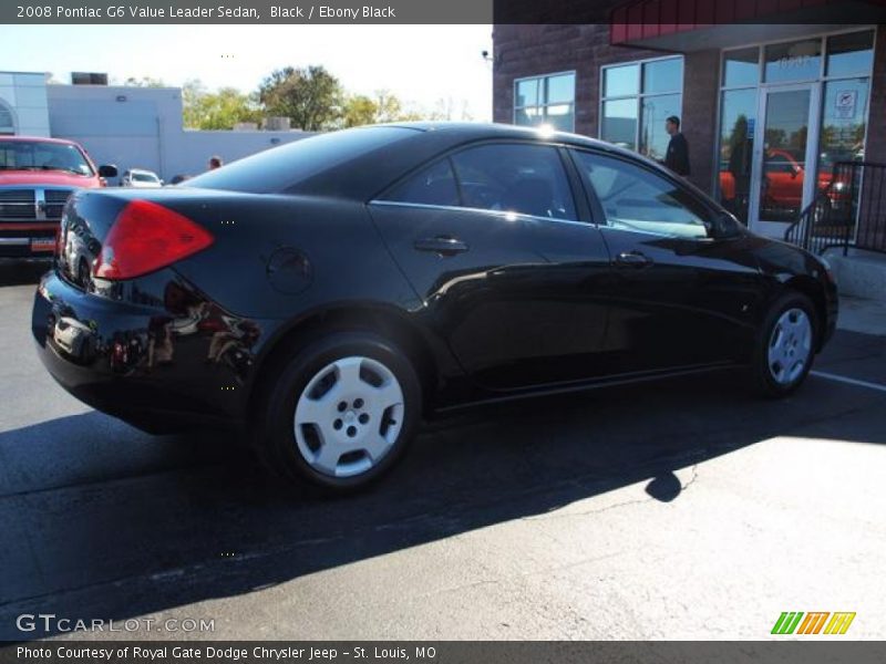 Black / Ebony Black 2008 Pontiac G6 Value Leader Sedan
