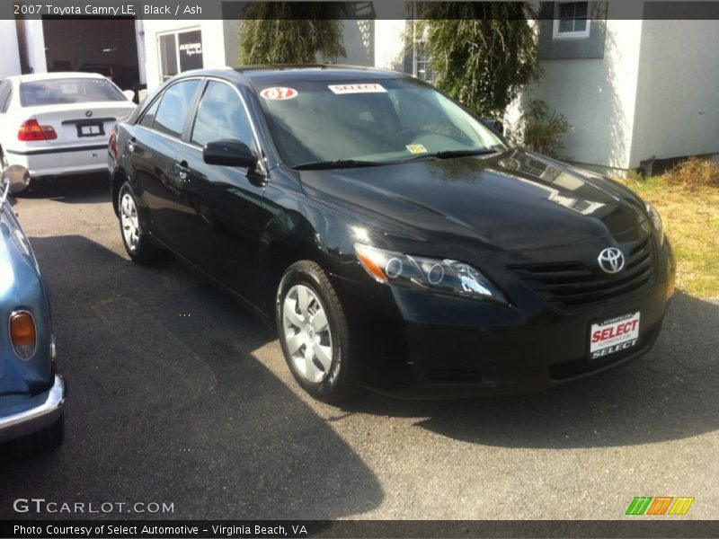 Black / Ash 2007 Toyota Camry LE