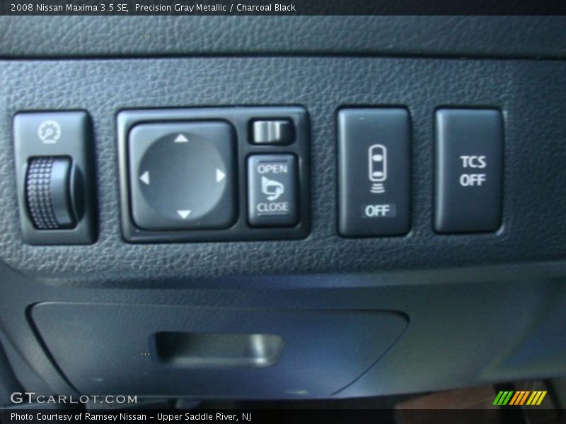 Precision Gray Metallic / Charcoal Black 2008 Nissan Maxima 3.5 SE