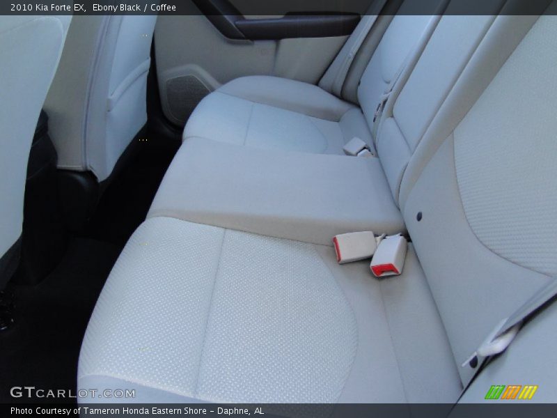 Ebony Black / Coffee 2010 Kia Forte EX