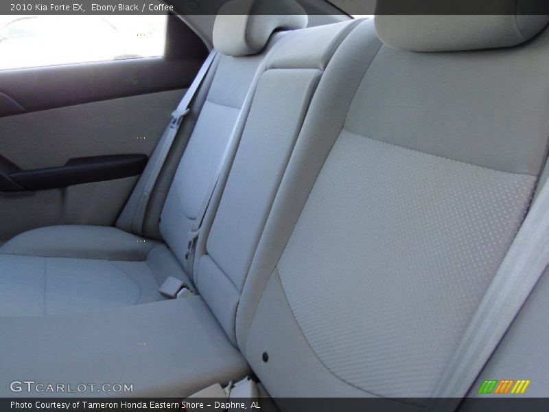 Ebony Black / Coffee 2010 Kia Forte EX