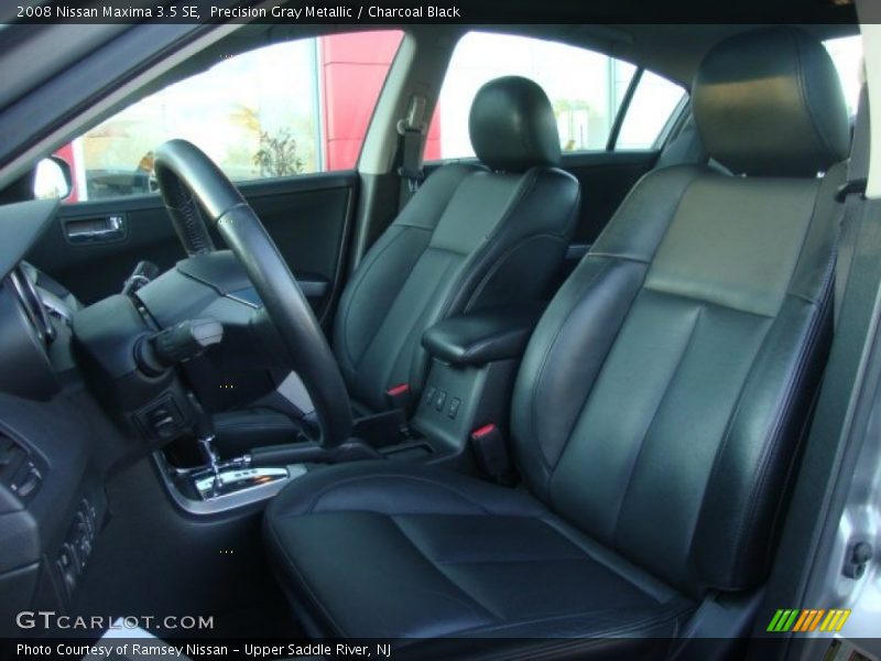 Precision Gray Metallic / Charcoal Black 2008 Nissan Maxima 3.5 SE