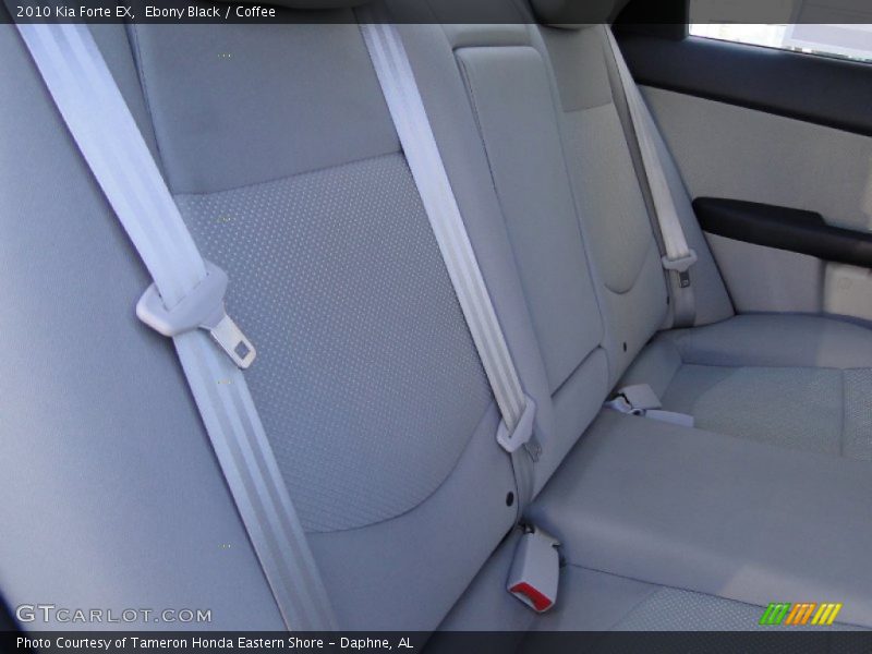 Ebony Black / Coffee 2010 Kia Forte EX