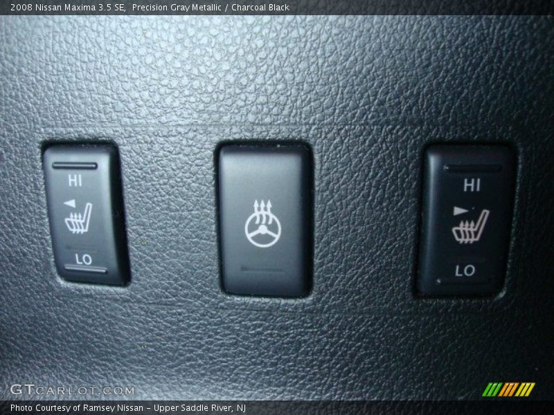 Precision Gray Metallic / Charcoal Black 2008 Nissan Maxima 3.5 SE