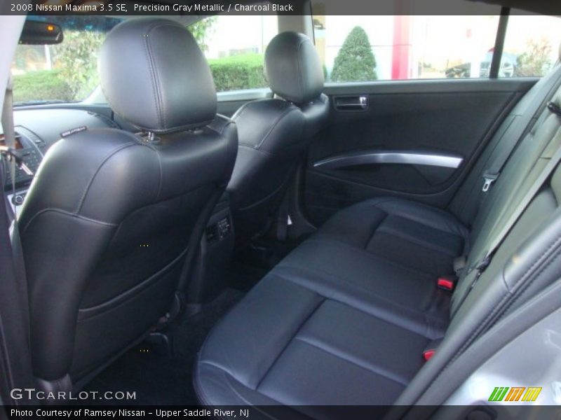 Precision Gray Metallic / Charcoal Black 2008 Nissan Maxima 3.5 SE