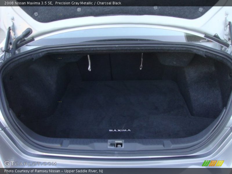 Precision Gray Metallic / Charcoal Black 2008 Nissan Maxima 3.5 SE