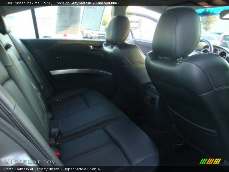 Precision Gray Metallic / Charcoal Black 2008 Nissan Maxima 3.5 SE