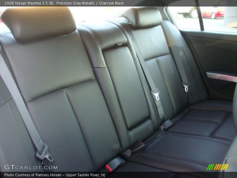 Precision Gray Metallic / Charcoal Black 2008 Nissan Maxima 3.5 SE