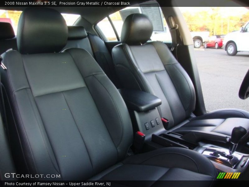 Precision Gray Metallic / Charcoal Black 2008 Nissan Maxima 3.5 SE