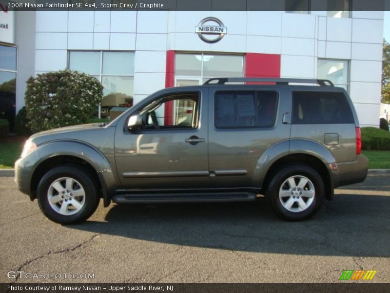 Storm Gray / Graphite 2008 Nissan Pathfinder SE 4x4