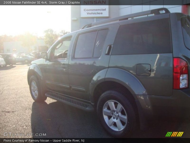 Storm Gray / Graphite 2008 Nissan Pathfinder SE 4x4