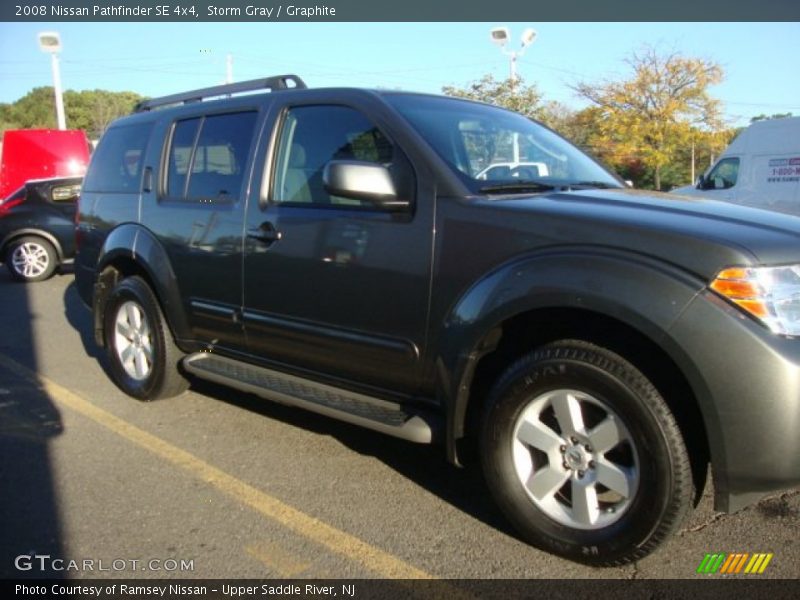 Storm Gray / Graphite 2008 Nissan Pathfinder SE 4x4